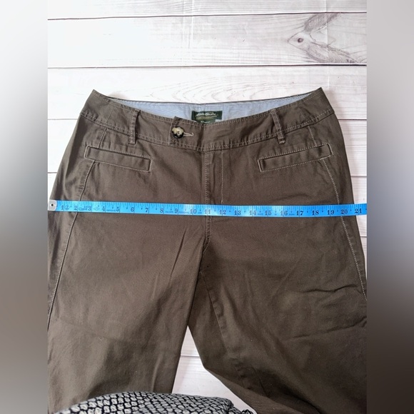Eddie Bauer Blakely Fit Cropped Wide Leg Pants - Size 10 Office Church School - Picture 5 of 8